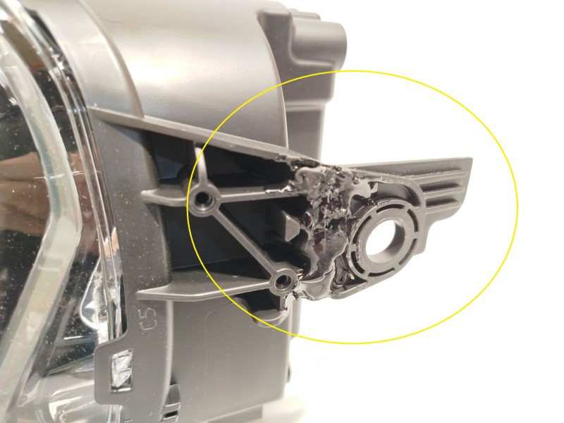 Recambio de faro izquierdo para citroën c3 1.6 blue-hdi fap referencia OEM IAM 9836267180  90203172