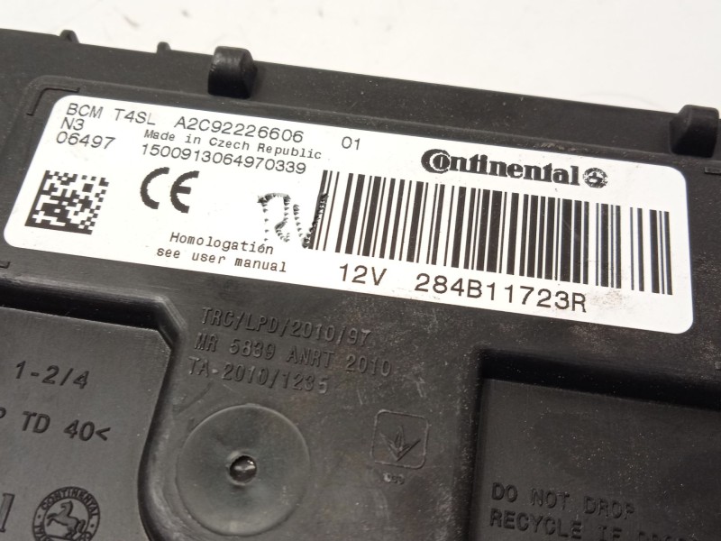 Recambio de modulo electronico para renault clio iv (bh_) 0.9 tce 90 referencia OEM IAM 284B11723R  A2C92226606