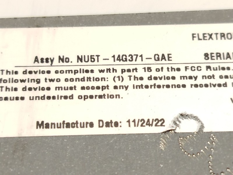 Recambio de modulo electronico para ford kuga iii (dfk) 1.5 ecoboost referencia OEM IAM LJ6T14G532NGD 2757961 NU5T14G371GAF