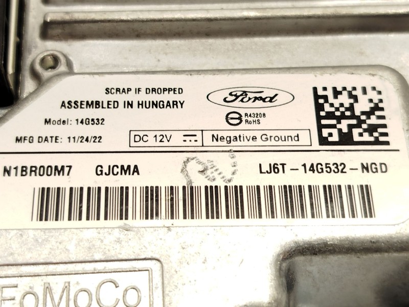 Recambio de modulo electronico para ford kuga iii (dfk) 1.5 ecoboost referencia OEM IAM LJ6T14G532NGD 2757961 NU5T14G371GAF