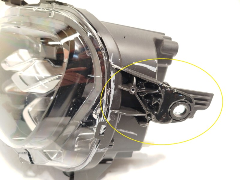 Recambio de faro izquierdo para citroën c3 1.6 blue-hdi fap referencia OEM IAM 9836267180  90203172