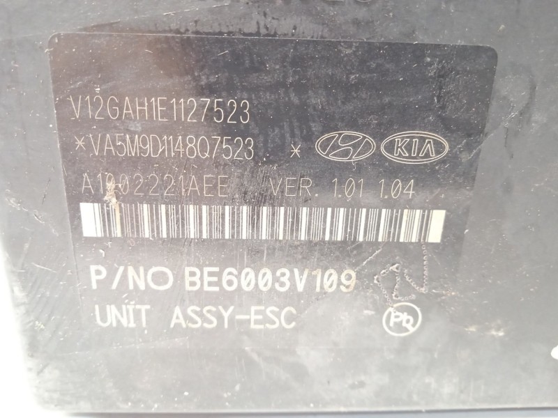 Recambio de abs para kia stonic (ybcuv) 1.0 tgdi cat referencia OEM IAM 58920H8260 BE6003V109 BH6013V105