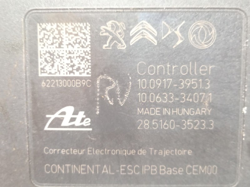 Recambio de abs para citroën c4 iii feel pack referencia OEM IAM 9846124980 10091739513 10022025244