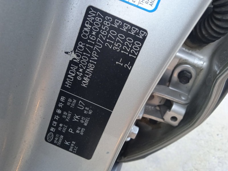 hyundai tucson (jm) del año 2007