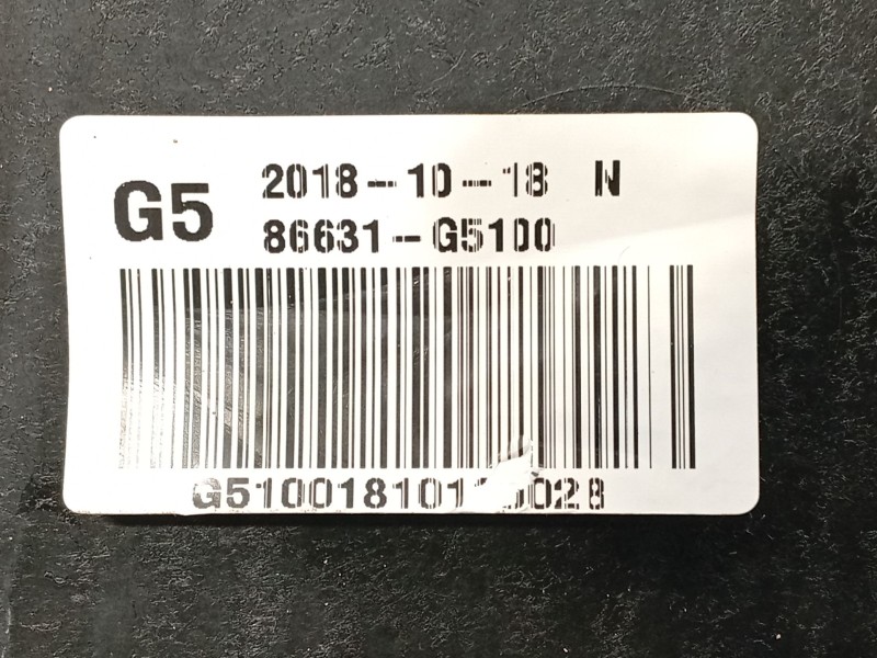 Recambio de refuerzo paragolpes trasero para kia niro (de) 1.6 gdi hybrid referencia OEM IAM 86631G5100  