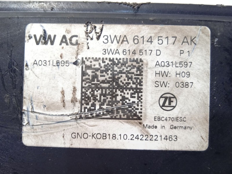 Recambio de abs para volkswagen tiguan (ad1, ax1) 1.5 tsi referencia OEM IAM 3WA614517AK 3WA614517D 3WA614517AKBEF