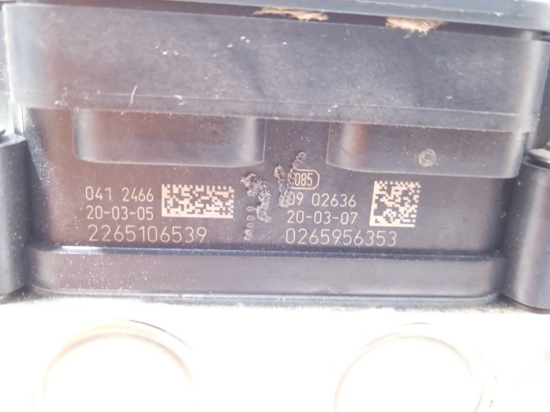 Recambio de abs para peugeot 3008 gt line referencia OEM IAM 9812786180 2265106539 970025