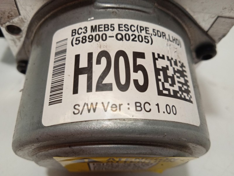 Recambio de abs para hyundai i20 20 ( bc3/bi3desde 08/20 ) referencia OEM IAM 58910Q0205 6158941600 Q058922500