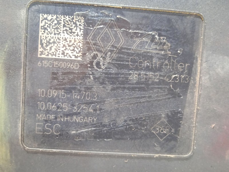 Recambio de abs para renault megane iv berlina 5p zen referencia OEM IAM 476604349R 28515242313 10022007284