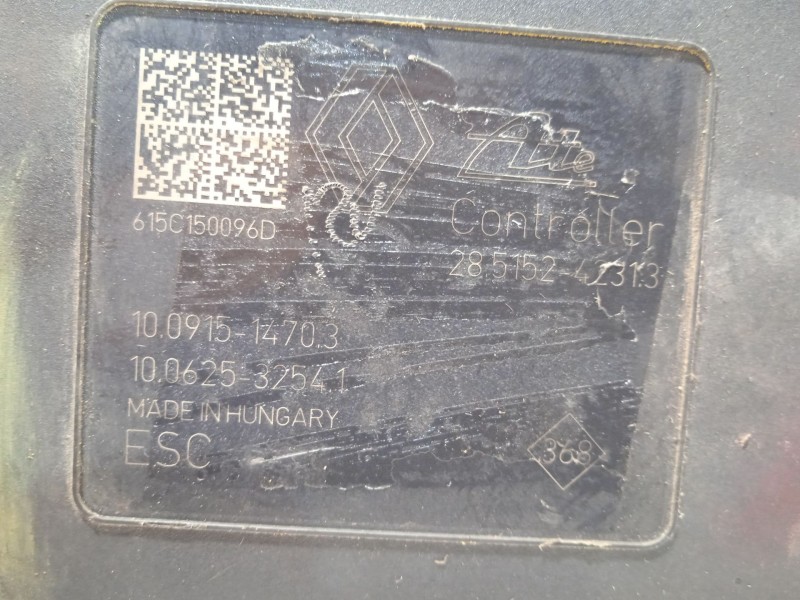 Recambio de abs para renault megane iv berlina 5p zen referencia OEM IAM 476604349R 28515242313 10022007284