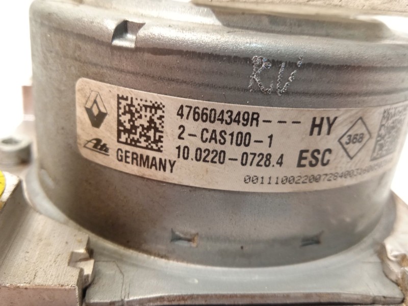 Recambio de abs para renault megane iv berlina 5p zen referencia OEM IAM 476604349R 28515242313 10022007284