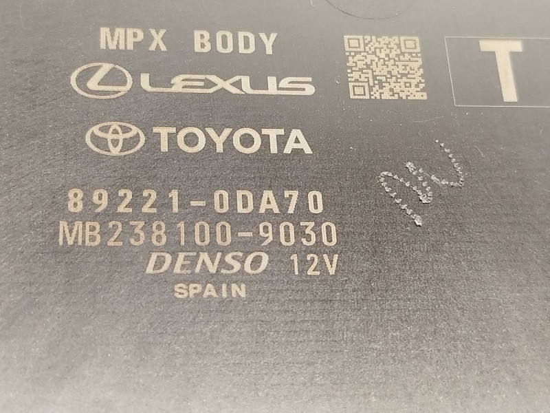 Recambio de modulo electronico para toyota yaris cross (mxp_) 1.5 (mxpb10) referencia OEM IAM 892210DA70  2381009030