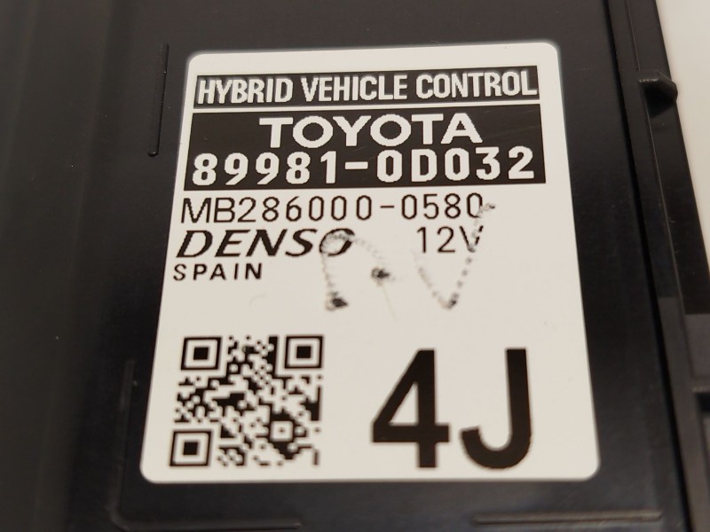 Recambio de modulo electronico para toyota yaris cross (mxp_) 1.5 (mxpb10) referencia OEM IAM 899810D032  2860000580