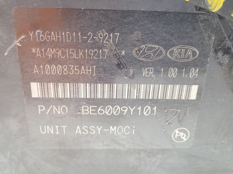 Recambio de abs para hyundai tucson (tl, tle) 1.6 crdi referencia OEM IAM 58920D7560 BE6009Y101 BH6014Y151