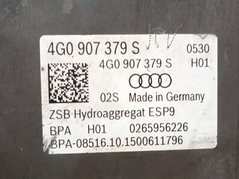 Recambio de abs para audi a6 c7 (4g2, 4gc) 2.0 tdi referencia OEM IAM 4G0614517AK 4G0907379S 269776