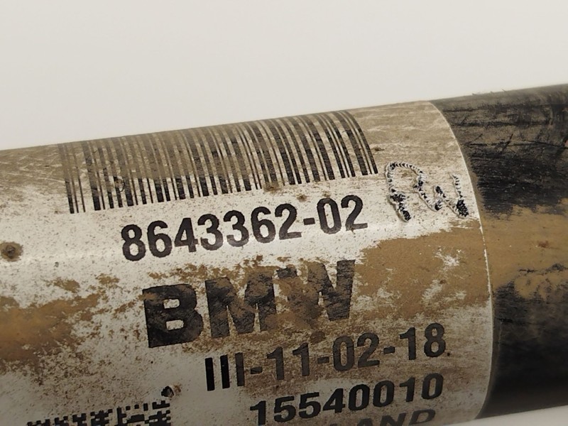 Recambio de transmision delantera derecha para mini mini (f56) cooper referencia OEM IAM 8643362 31608643362 