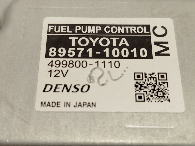 Recambio de modulo electronico para toyota yaris cross (mxp_) 1.5 (mxpb10) referencia OEM IAM 8957110010  4998001110