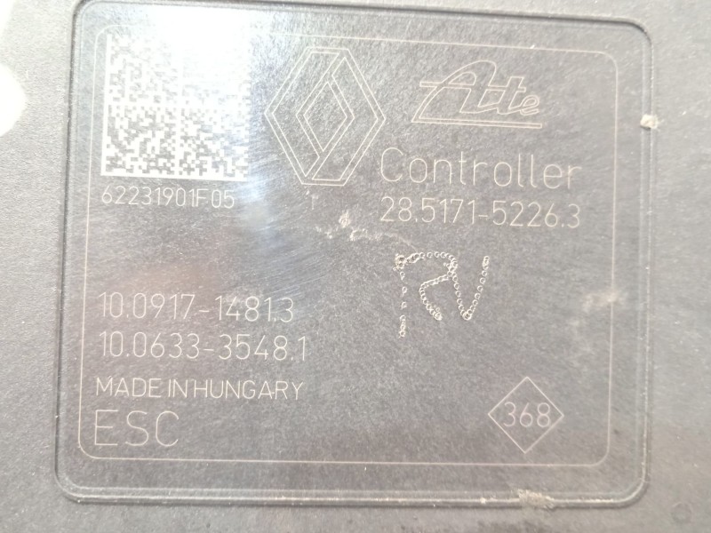 Recambio de abs para dacia sandero iii 1.0 tce 90 referencia OEM IAM 476600929R 28517152263 10022025314