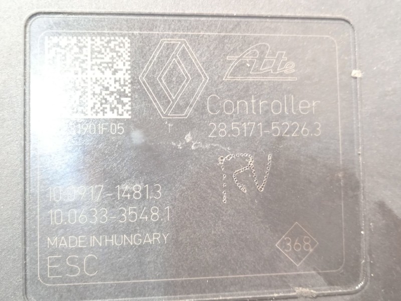 Recambio de abs para dacia sandero iii 1.0 tce 90 referencia OEM IAM 476600929R 28517152263 10022025314