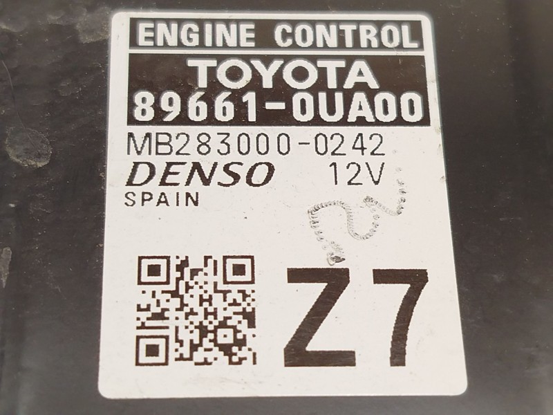 Recambio de centralita motor uce para toyota yaris cross (mxp_) 1.5 (mxpb10) referencia OEM IAM 896610UA00  2830000242