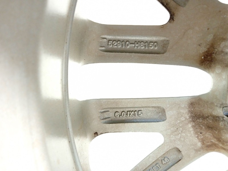 Recambio de llanta para kia rio iv (yb, sc, fb) 1.2 cvvt referencia OEM IAM 52910H8150  