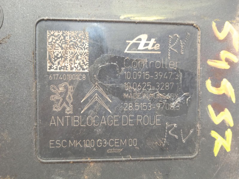 Recambio de abs para peugeot 208 style referencia OEM IAM 9817031680 10091539473 10022008814