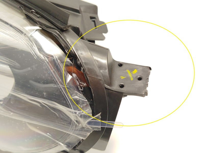 Recambio de faro izquierdo para peugeot expert combi standard referencia OEM IAM 9808572680  