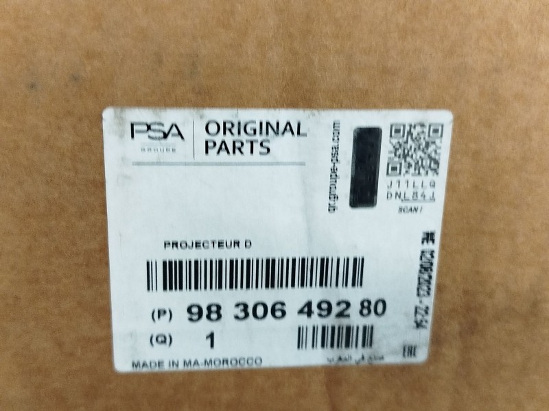 Recambio de faro derecho para citroën c4 iii 1.2 referencia OEM IAM 9830649280  73374698