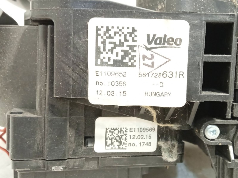 Recambio de mando intermitentes para dacia logan ii 1.5 dci referencia OEM IAM 479457095R 681728631R 0265019069