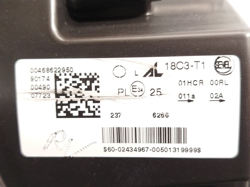 Recambio de faro izquierdo para fiat ducato furgoneta (250_) 140 multijet 2,2 d referencia OEM IAM 46862295  