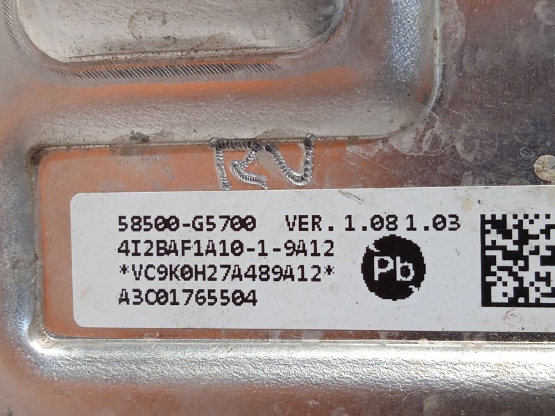 Recambio de abs para kia niro concept plug-in hybrid referencia OEM IAM 58500G5700 A3C01765504 BH60164M01