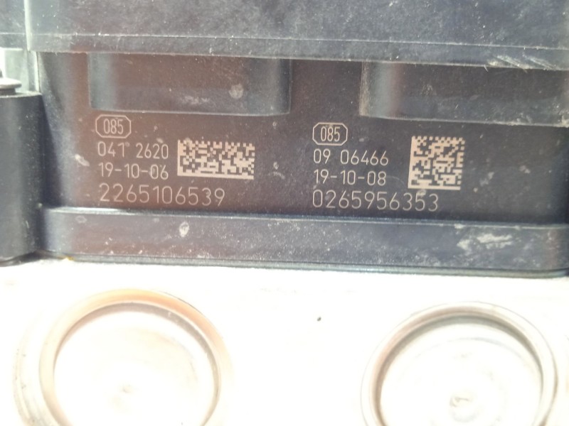 Recambio de abs para peugeot rifter active long referencia OEM IAM 9812786180 2265106539 970025