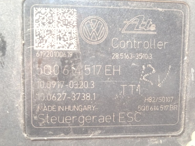 Recambio de abs para audi a3 (8v1, 8vk) 1.5 tfsi referencia OEM IAM 5Q0614517EH 28516335103 10022016514
