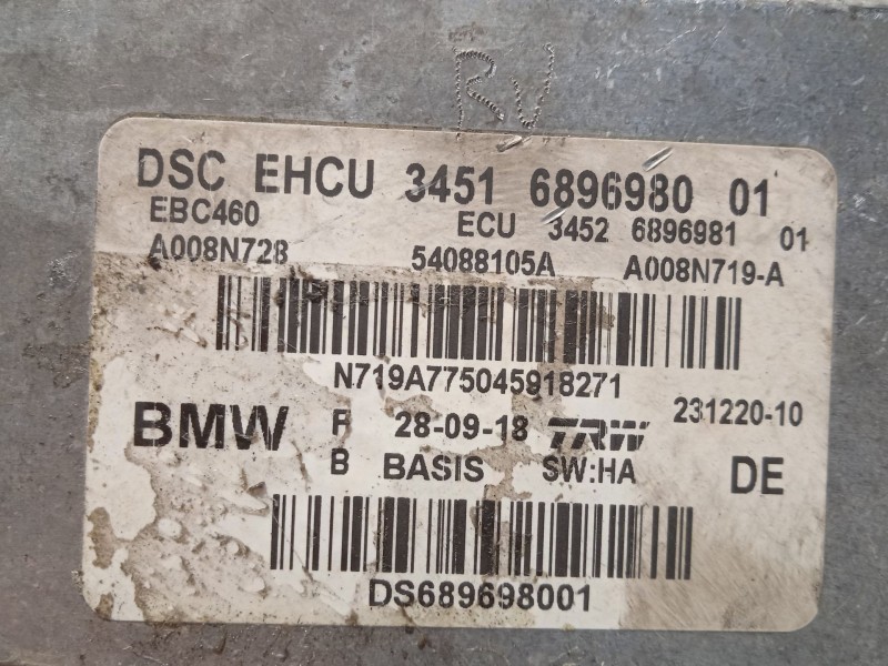 Recambio de abs para bmw x3 (g01, f97, g08) xdrive 20 i referencia OEM IAM 34516896980 34526896981 54088105A