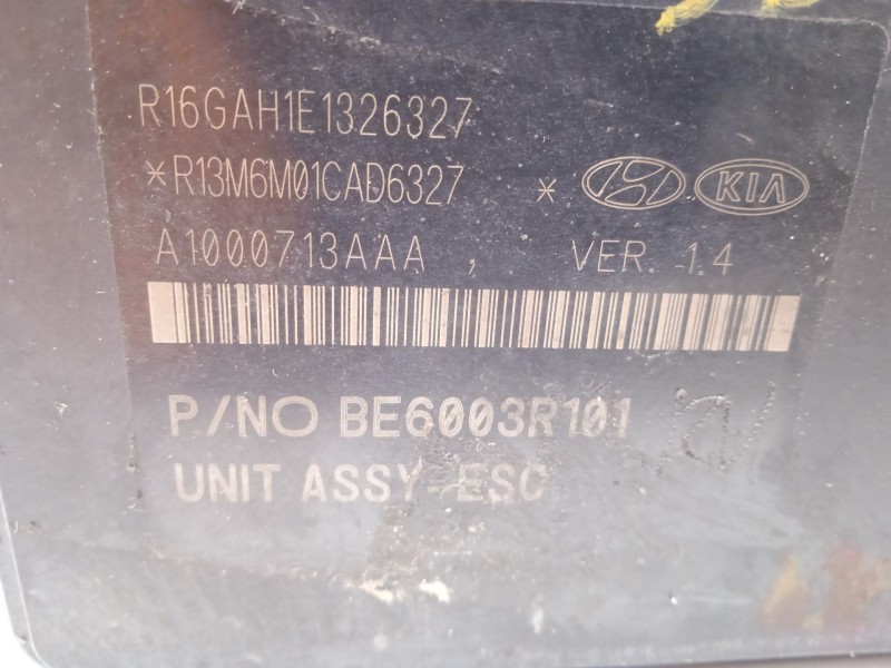 Recambio de abs para hyundai tucson (tl, tle) 1.7 crdi referencia OEM IAM 58920D7101 BE6003R101 BE6003R101