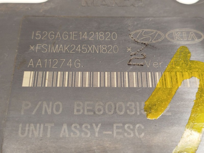 Recambio de abs para hyundai i40 i (vf) 1.7 crdi referencia OEM IAM 589203Z510 BE6003I502 BH6013I1501