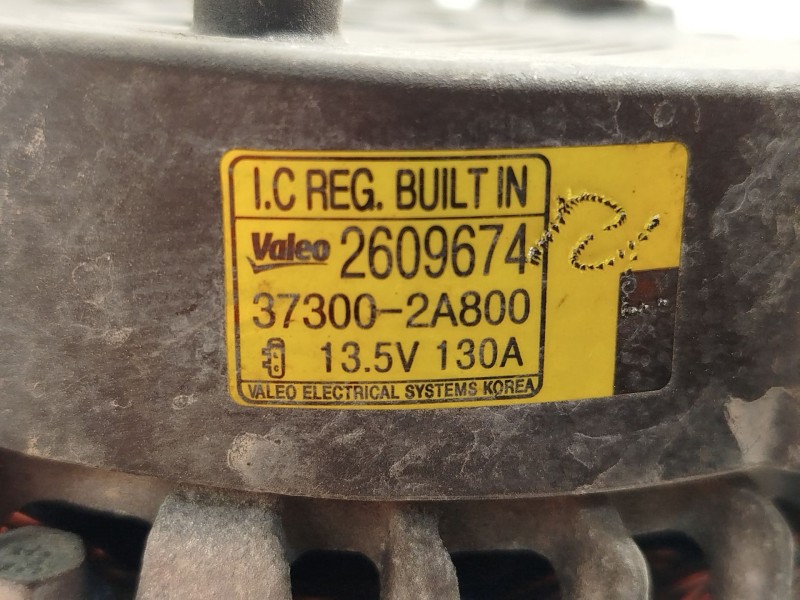 Recambio de alternador para hyundai i40 i (vf) 1.7 crdi referencia OEM IAM 373002A800  2609674