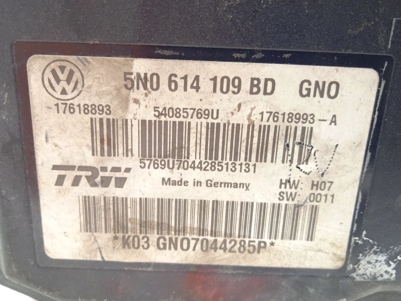 Recambio de abs para volkswagen tiguan (5n2) t1 bluemotion referencia OEM IAM 5N0614109BD 17618893 54085769U
