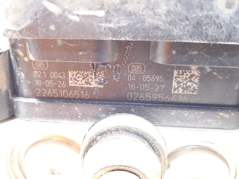 Recambio de abs para peugeot partner kasten confort l1 referencia OEM IAM 9811148380 2265106516 269754