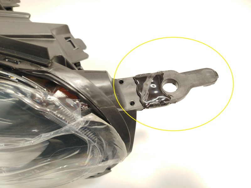 Recambio de faro izquierdo para citroën jumpy fugón confort xl referencia OEM IAM 9808567780  