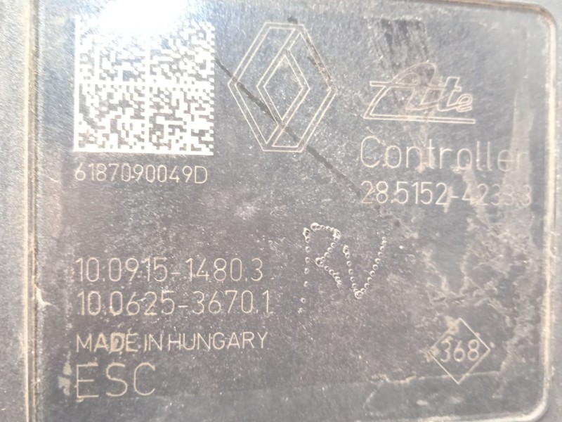 Recambio de abs para renault megane iv berlina 5p limited referencia OEM IAM 476607355R 28515242333 10022010264