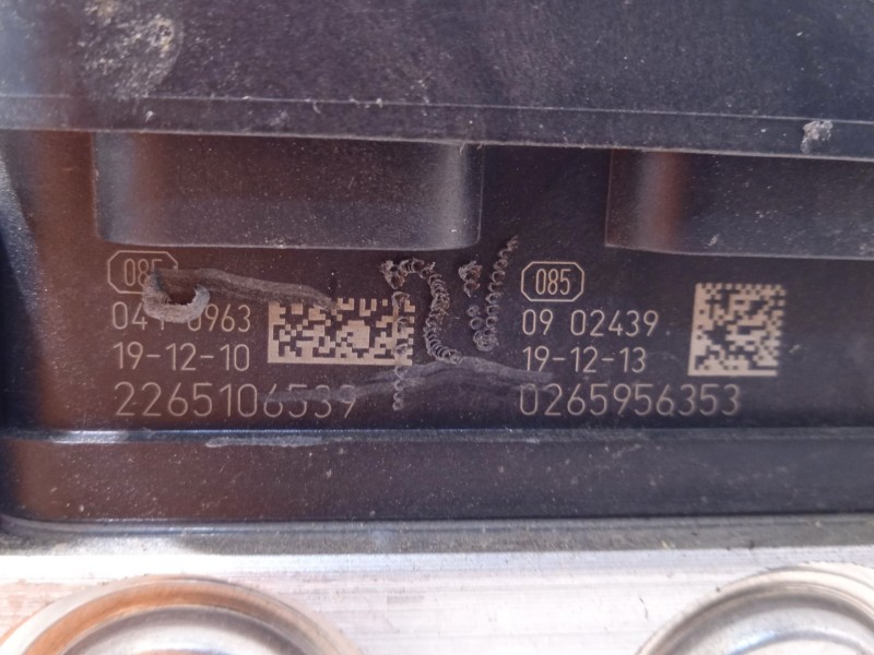 Recambio de abs para peugeot rifter active long referencia OEM IAM 9812786180 2265106539 970025