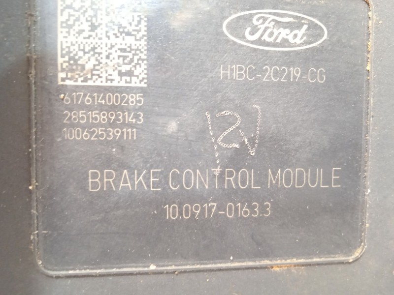 Recambio de abs para ford fiesta (ce1) st-line referencia OEM IAM H1BC2B373CG H1BC2C219CG 10022011924