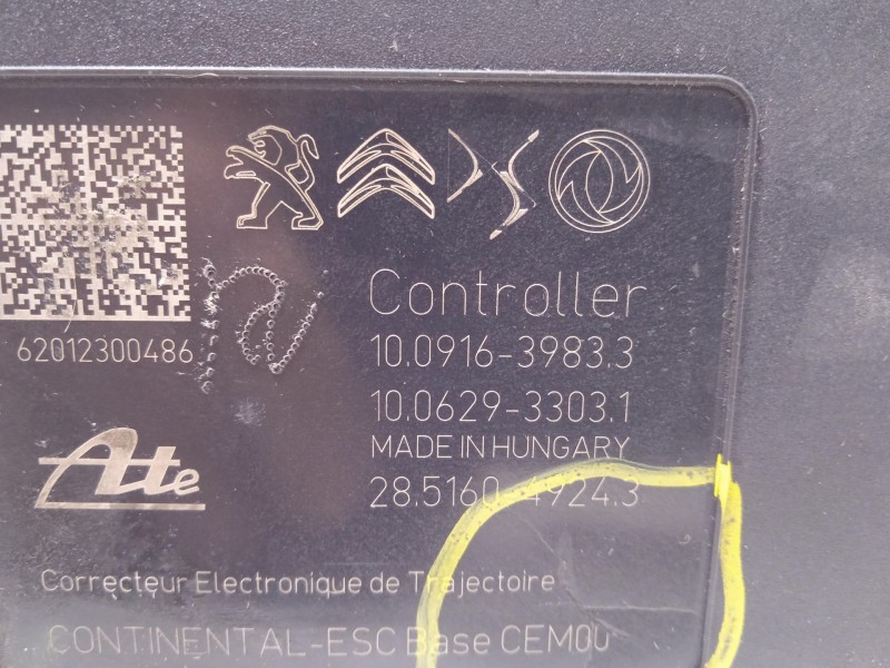 Recambio de abs para peugeot 208 (p2) active referencia OEM IAM 9836177780 10091639833 10022020184