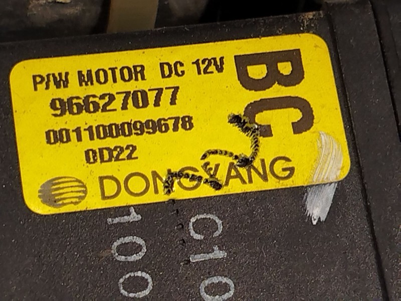 Recambio de elevalunas delantero izquierdo para chevrolet captiva (c100, c140) 2.0 d 4wd referencia OEM IAM 96627077  