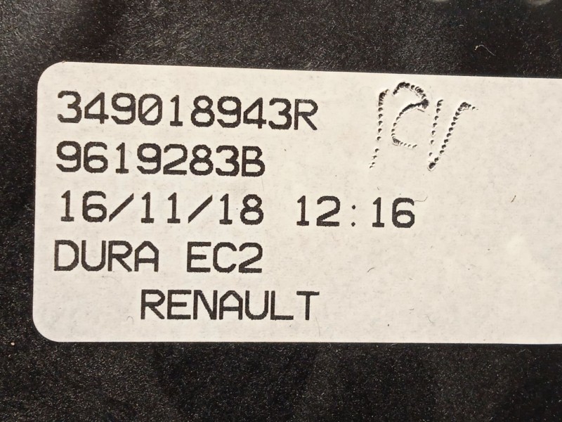 Recambio de palanca cambio para dacia dokker monospace (ke_) 1.5 dci (keaj, keah) referencia OEM IAM 349018943R  