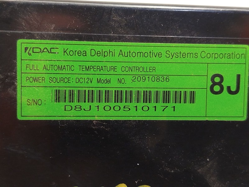 Recambio de mando climatizador para chevrolet captiva (c100, c140) 2.0 d 4wd referencia OEM IAM 20910836  