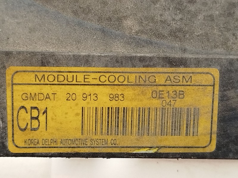Recambio de electroventilador para chevrolet captiva (c100, c140) 2.0 d 4wd referencia OEM IAM 20913983 96829535 