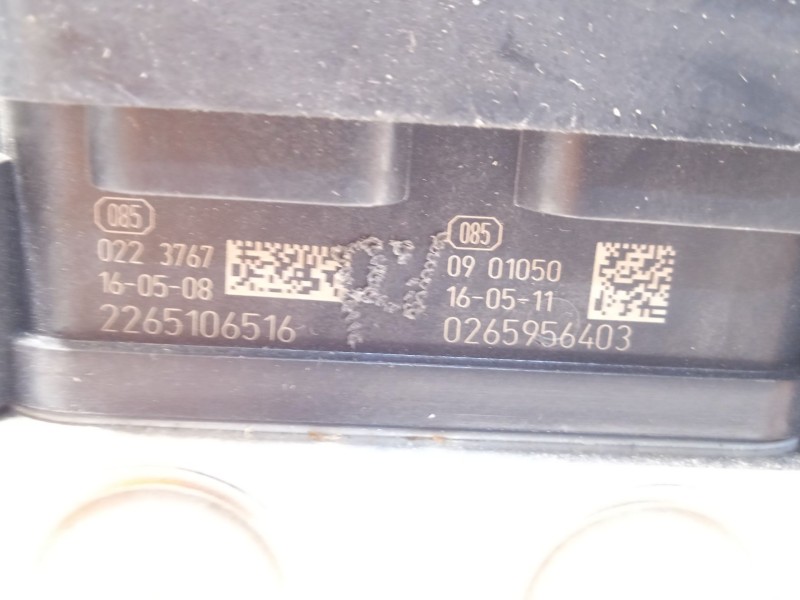 Recambio de abs para renault captur 1.5 dci diesel fap energy referencia OEM IAM 476601203R 0265956403 269722