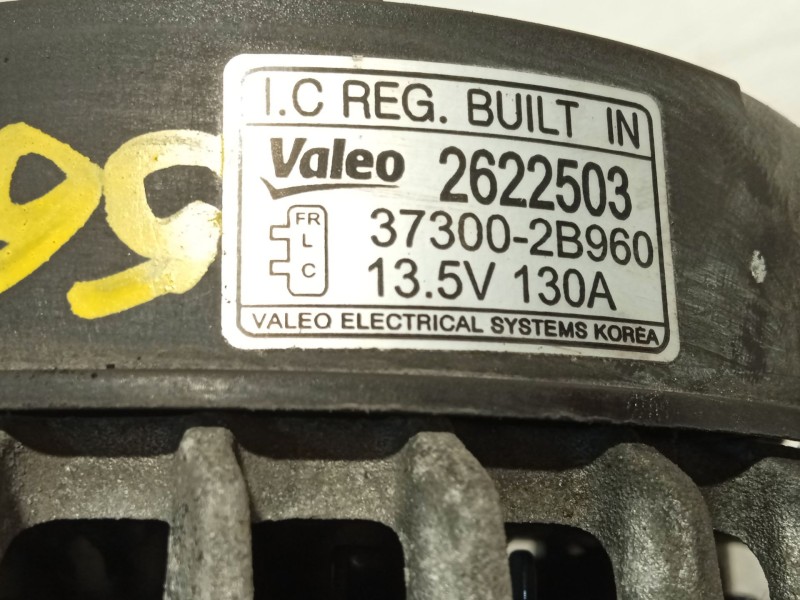 Recambio de alternador para hyundai tucson (tl, tle) 1.6 gdi referencia OEM IAM 373002B960  2622503